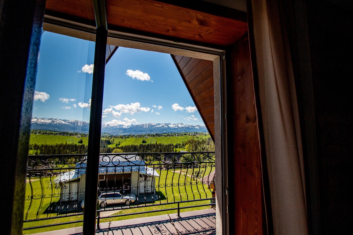 Pokoje gościnne U Semlów widok